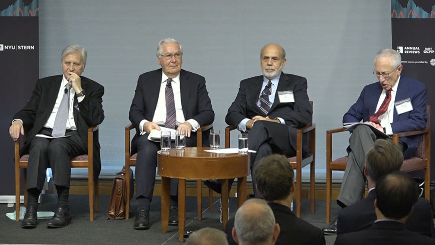 image of 2008 Financial Crisis: A Ten-Year Review conference. Panel: Central Banking in Crisis Management